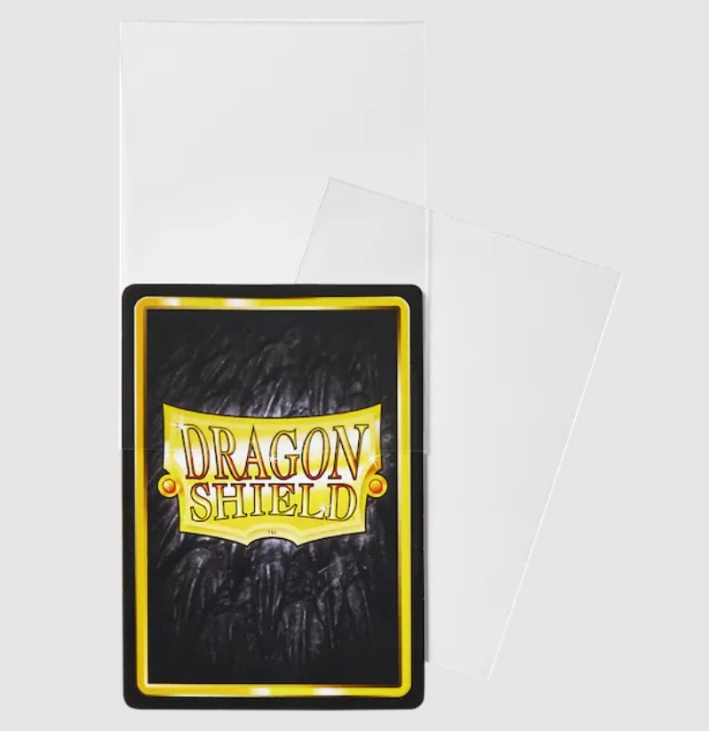Dragon Shield Card Sleeves: Perfect Fit Clear (100) Toploading Inner Sleeves